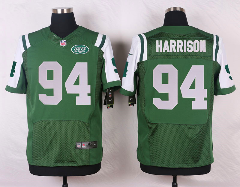 Nike NFL New York Jets #94 Harrison Green Elite Jersey