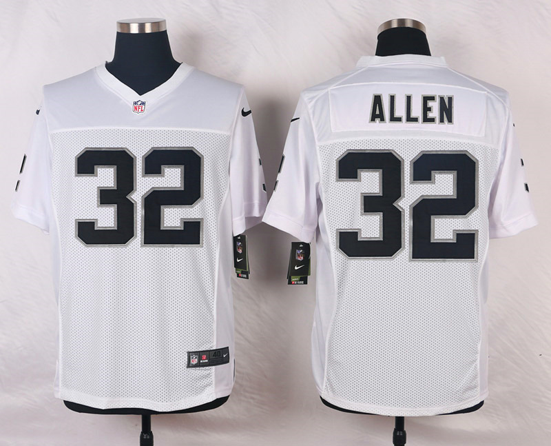 Nike NFL Oakland Raiders #32 Allen White Elite Jersey