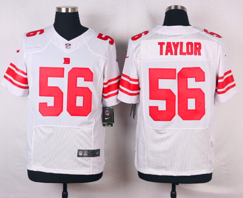 Nike NFL New York Giants #56 Taylor White Elite Jersey