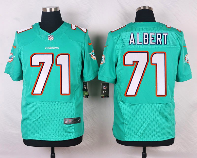 Nike NFL Miami Dolphins #77 Albert Green Elite Jersey