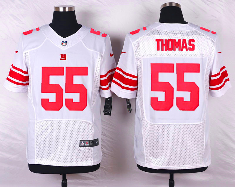 Nike NFL New York Giants #55 Thomas White Elite Jersey