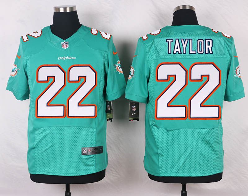 Nike NFL Miami Dolphins #22 Taylor Green Elite Jersey