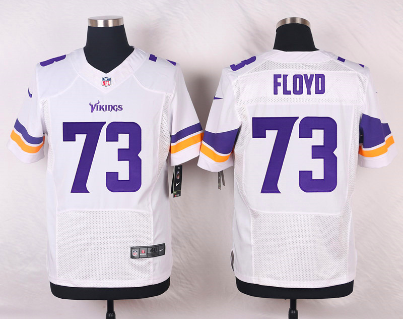 Nike NFL Minnesota Vikings #73 Floyd White Elite Jersey