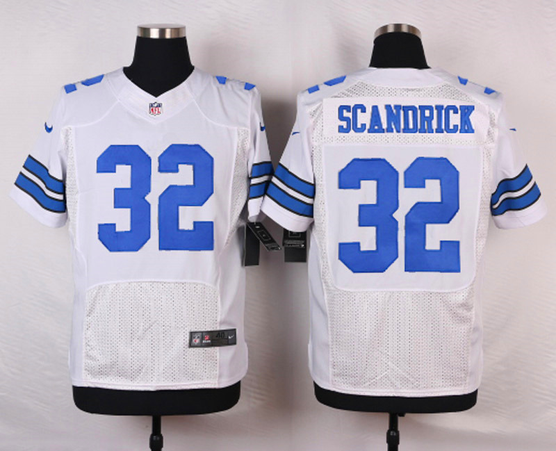 Nike NFL Dallas Cowboys #32 Scandrick White Elite Jersey