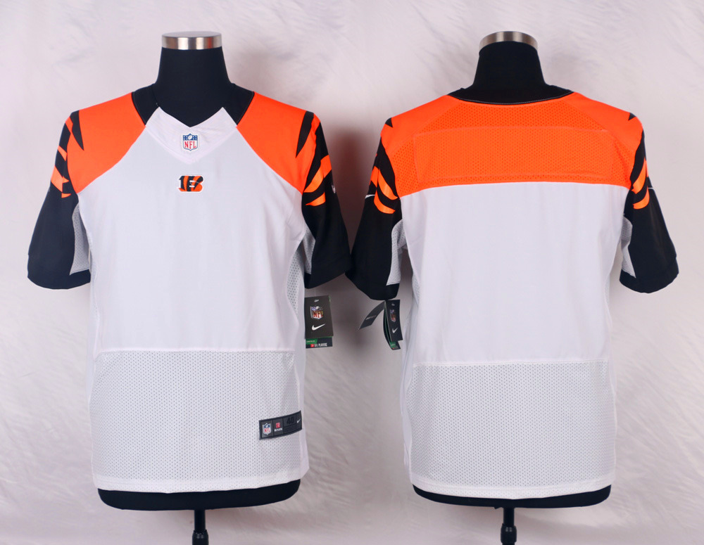 Nike NFL Cincinnati Bengals Blank White Elite Jersey