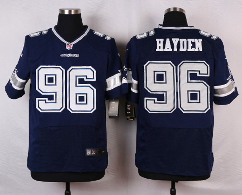 Nike NFL Dallas Cowboys #96 Hayden Blue Elite Jersey