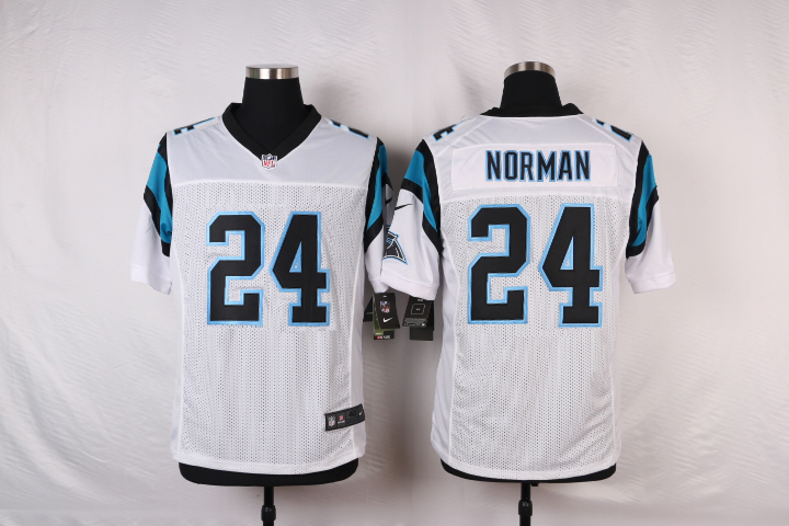 Nike NFL Carolina Panthers #24 Norman White Elite Jersey