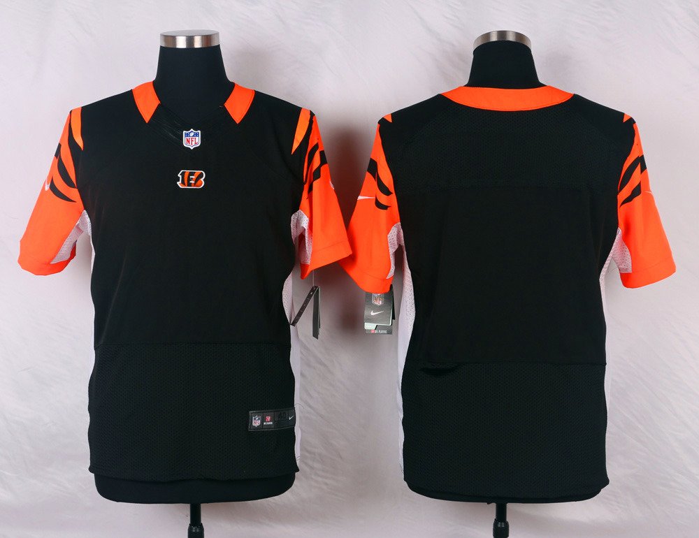 Nike NFL Cincinnati Bengals Blank Black Elite Jersey