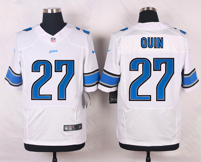 Nike NFL Detroit Lions #27 Quin White Elite Jersey