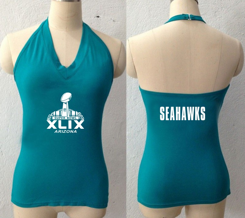 Women L.Green NFL Seattle Seahawks Superbowl Tank Top
