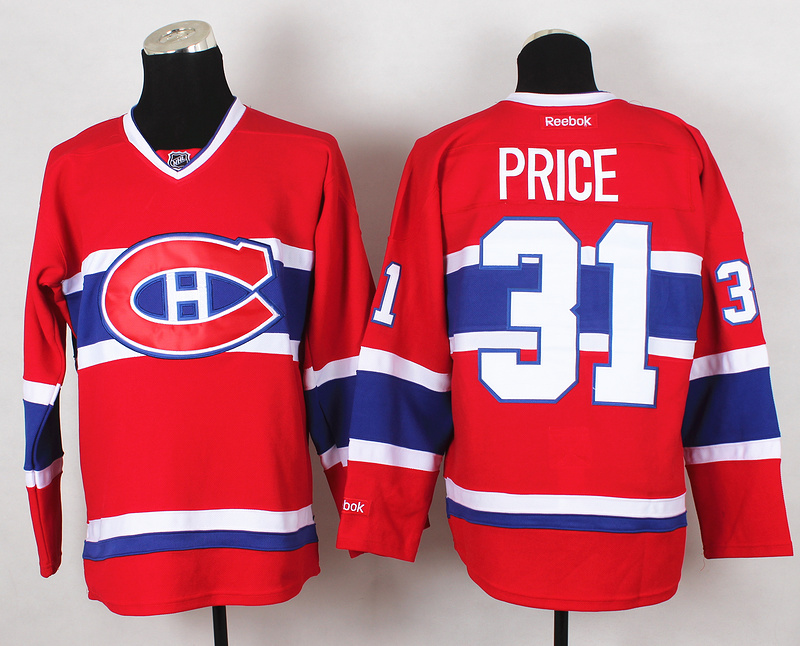 NHL Montreal Canadiens #31 Price Red Jersey
