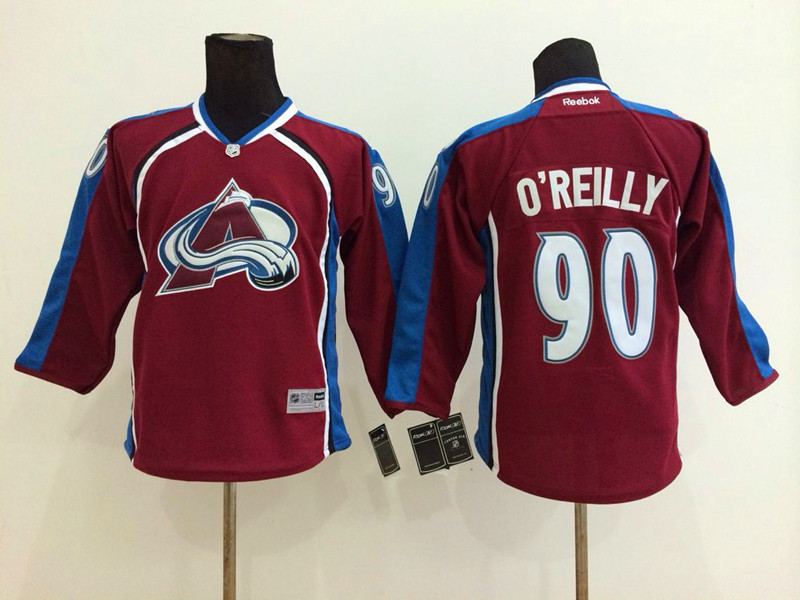 Kids NHL Colorado Avalanche #9 OReilly Red Jersey