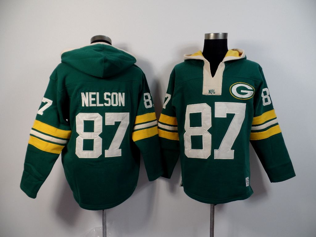 NFL Green Bay Packers #87 Nelson Green Hoodie
