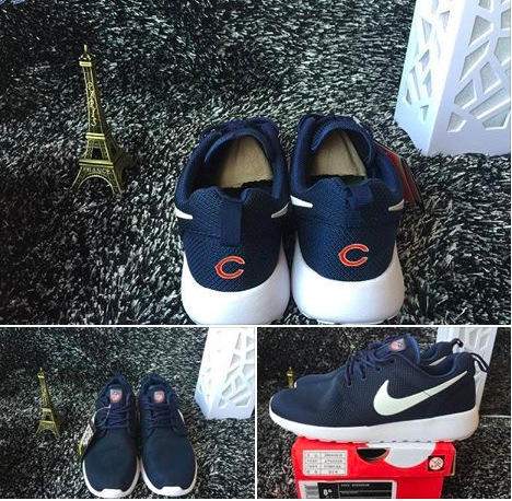 Chicago Bears Blue Shoes for Men and Women