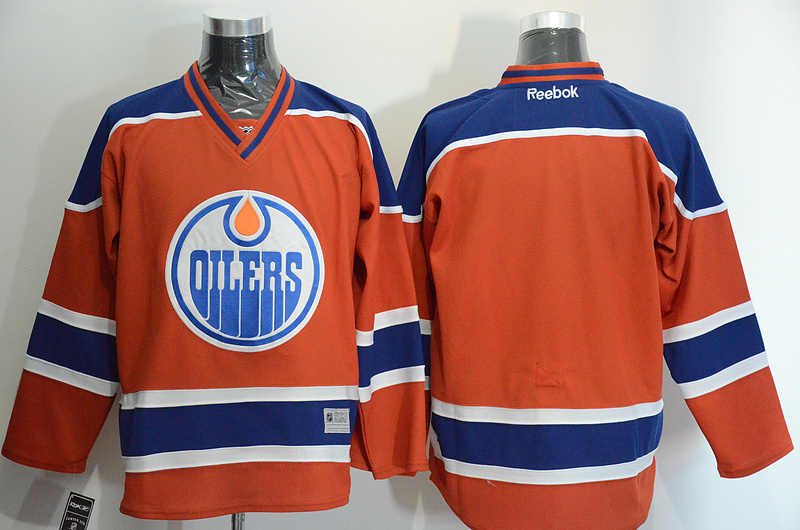 NHL Edmonton Oilers Blank New Jersey with A Patch