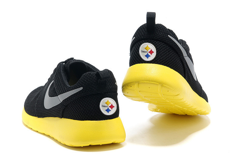 Pittsburgh Steelers Black Yellow Shoes for Women and Men