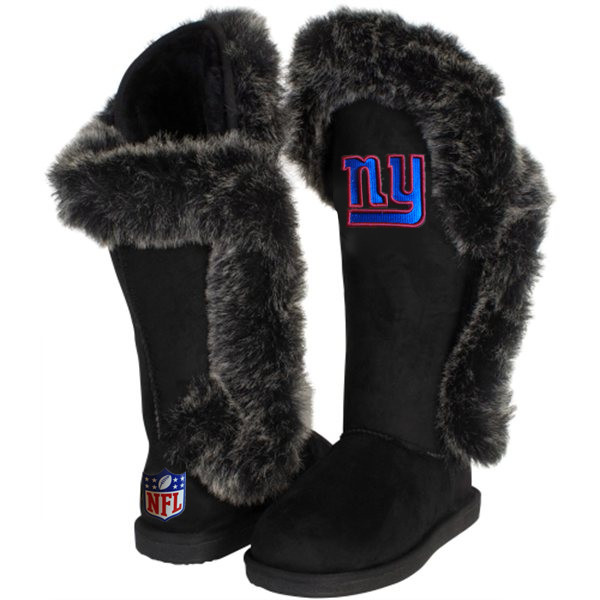 NFL New York Giants Women Black Boots