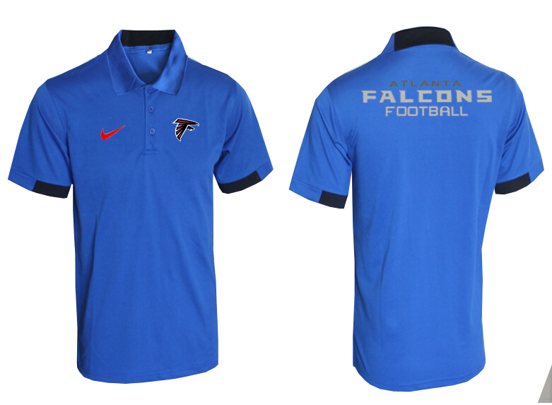 NFL Atlanta Falcons Blue Color Polo Shirt