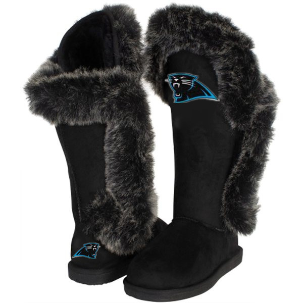 NFL Carolina Panthers Black Women Boots