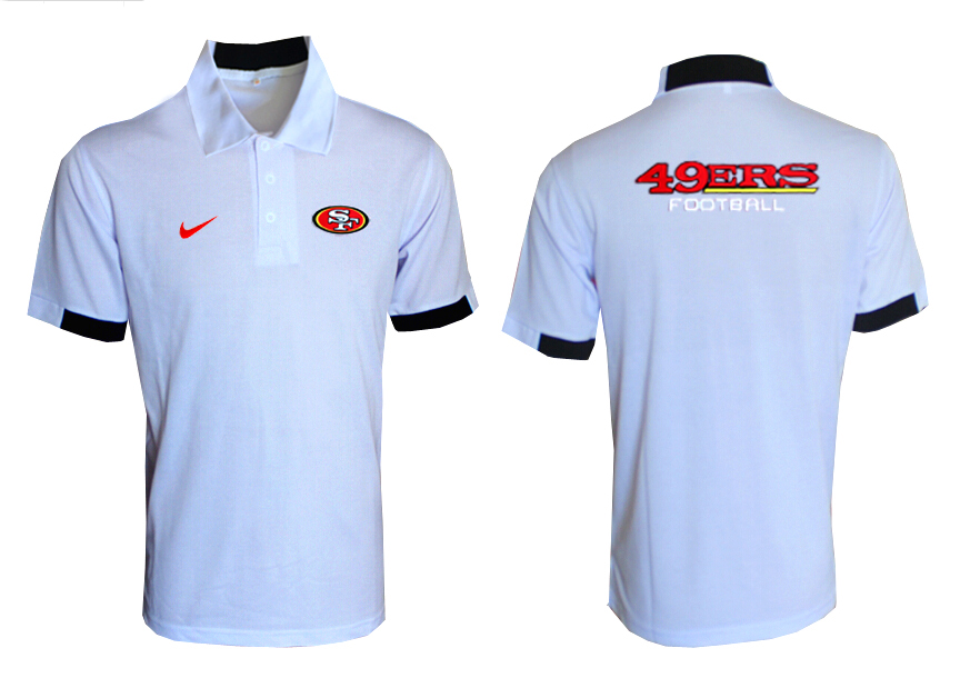 NFL San Francisco 49ers White Polo Shirt