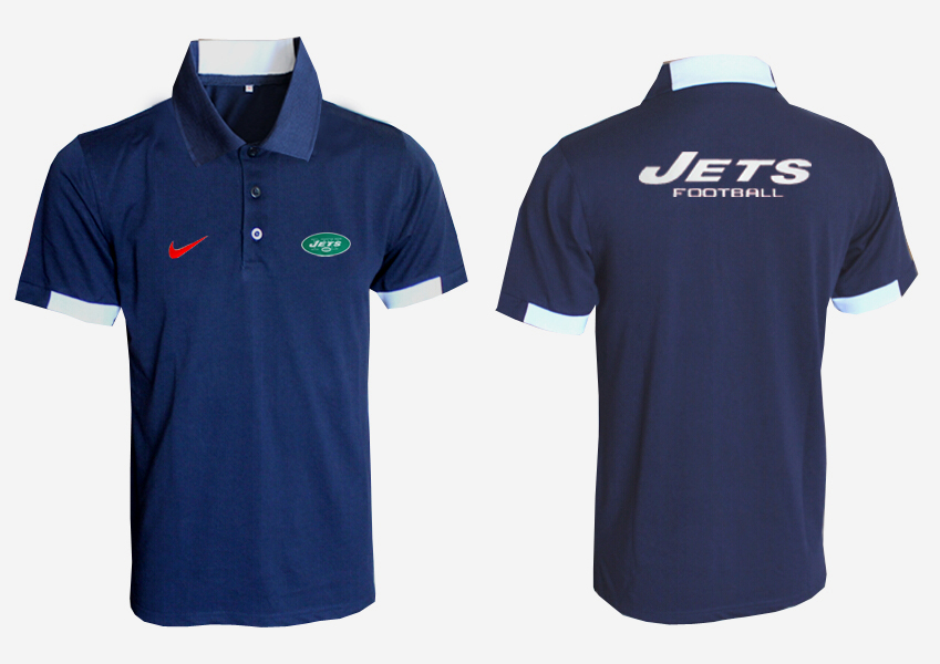 NFL New York Jets Blue Color Polo Shirt