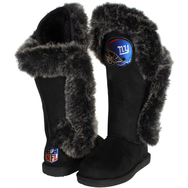 NFL New York Giants Black Women Boots