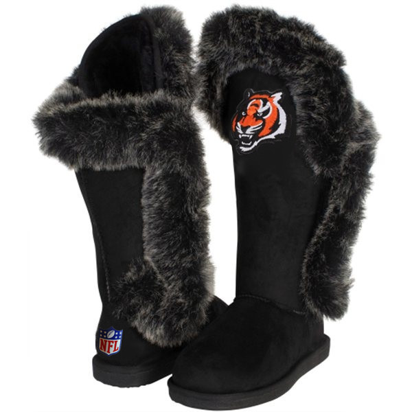 NFL Cincinnati Bengals Women Boots Black