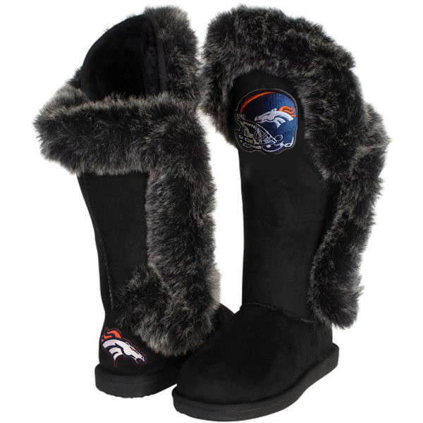 NFL Denver Broncos Women Black Boots