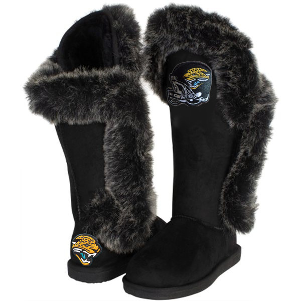 NFL Jacksonville Jaguars Women Black Boots