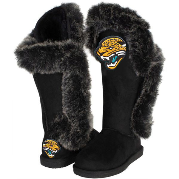 NFL Jacksonville Jaguars Black Women Boots