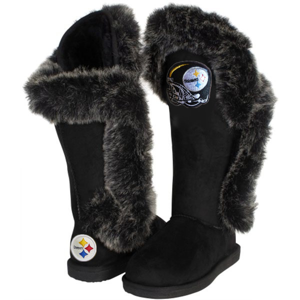 NFL Pittsburgh Steelers Black Women Boots