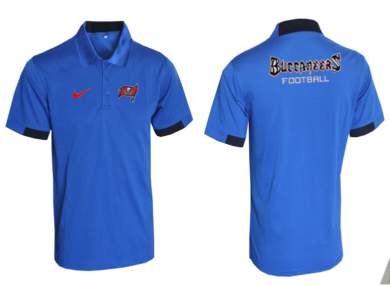 NFL Tampa Bay Buccaneers Blue Polo Shirt