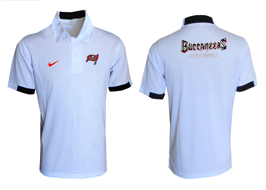 NFL Tampa Bay Buccaneers White Polo Shirt