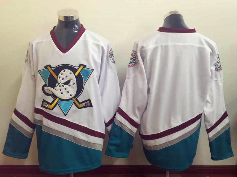 NHL NHL Anaheim Ducks Blank White Jersey