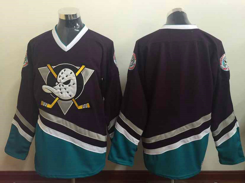 NHL NHL Anaheim Ducks Blank Brown Jersey