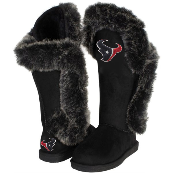 NFL Houston Texans Black Women Boots