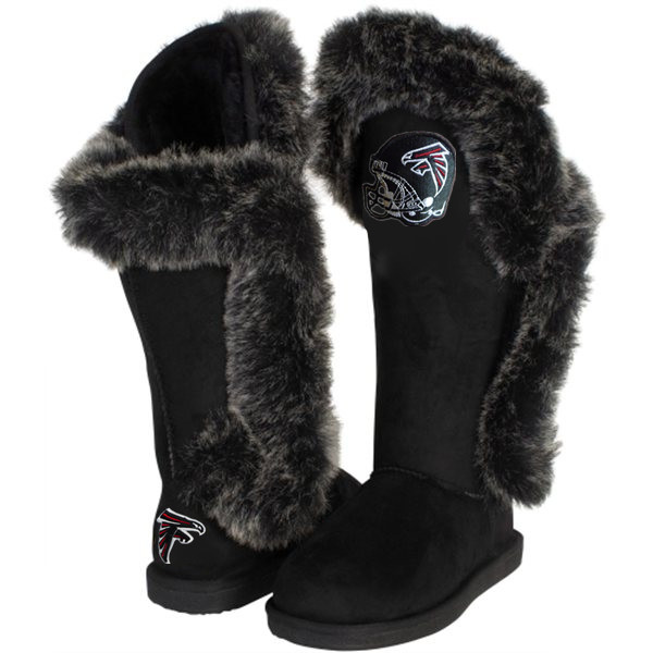 NFL Atlanta Falcons Black Women Boots