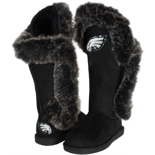 NFL Philadelphia Eagles Black Women Boots