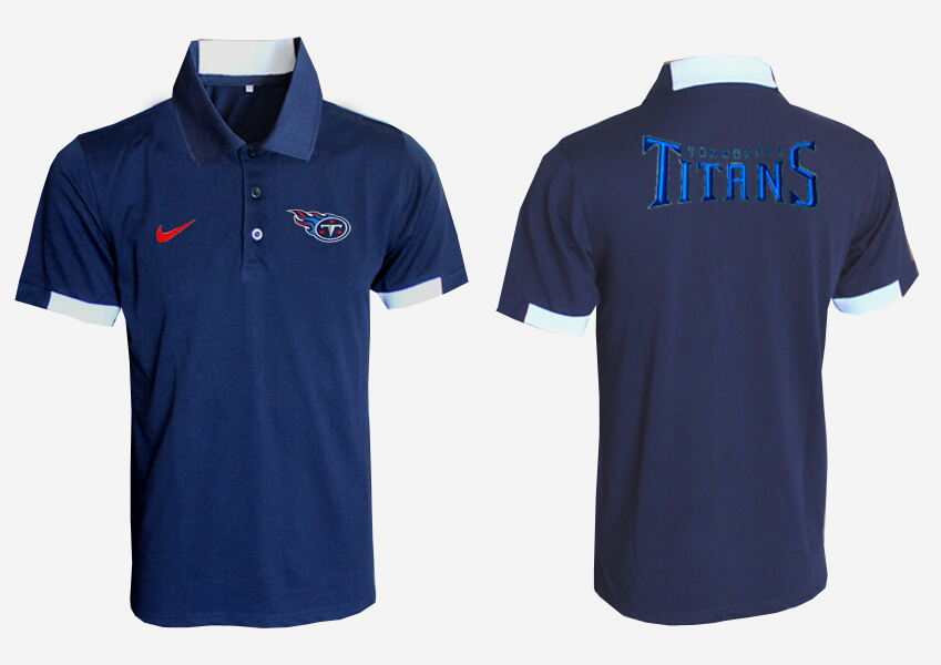 NFL Tennessee Titans Dark Blue Polo Shirt