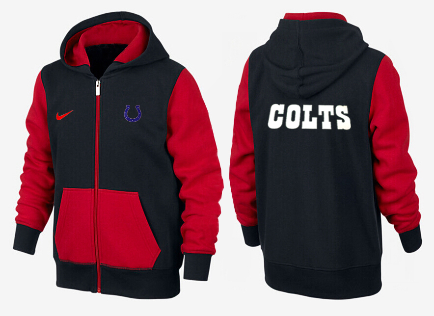 NFL Indianapolis Colts Hoodie Black Red
