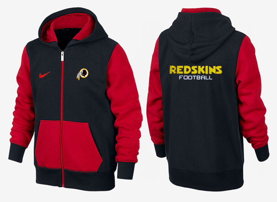 NFL Washington Redskins Hoodie Black Red