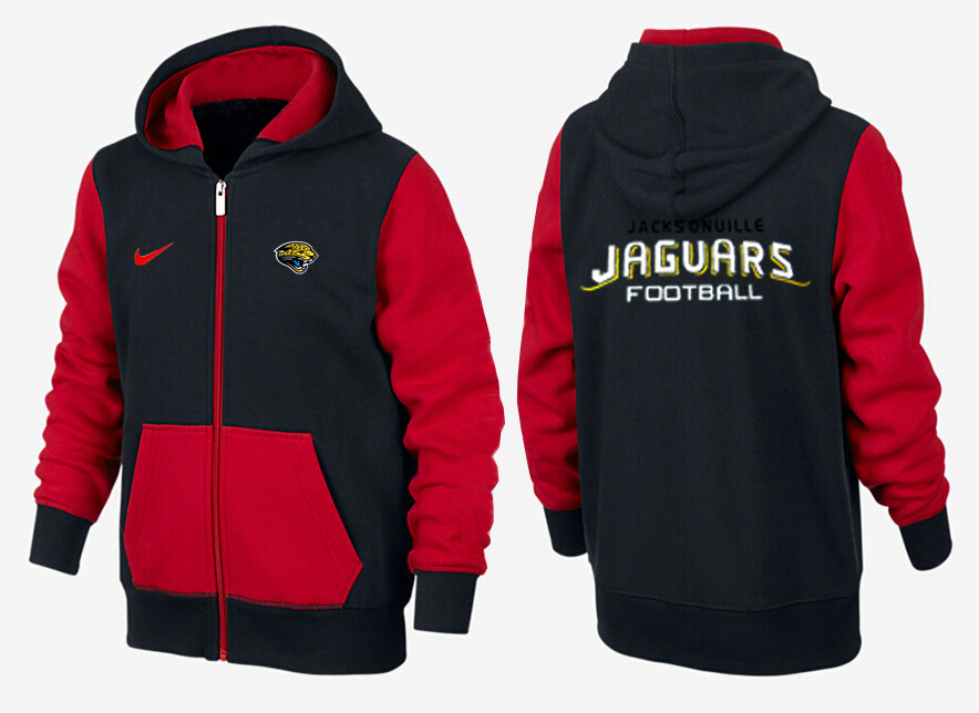 NFL Jacksonville Jaguars Hoodie Black Red