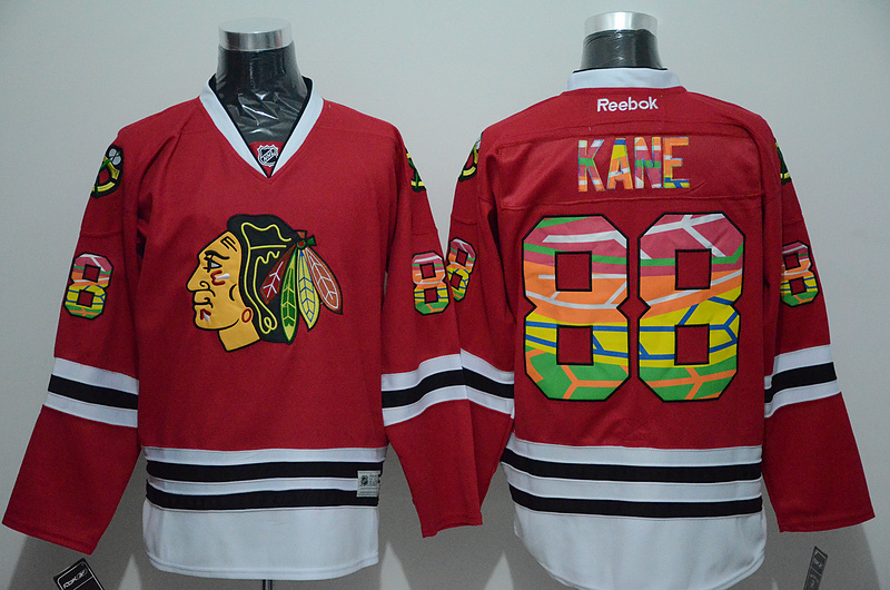 NHL Chicago Blackhawks #88 Kane New Printed Jersey