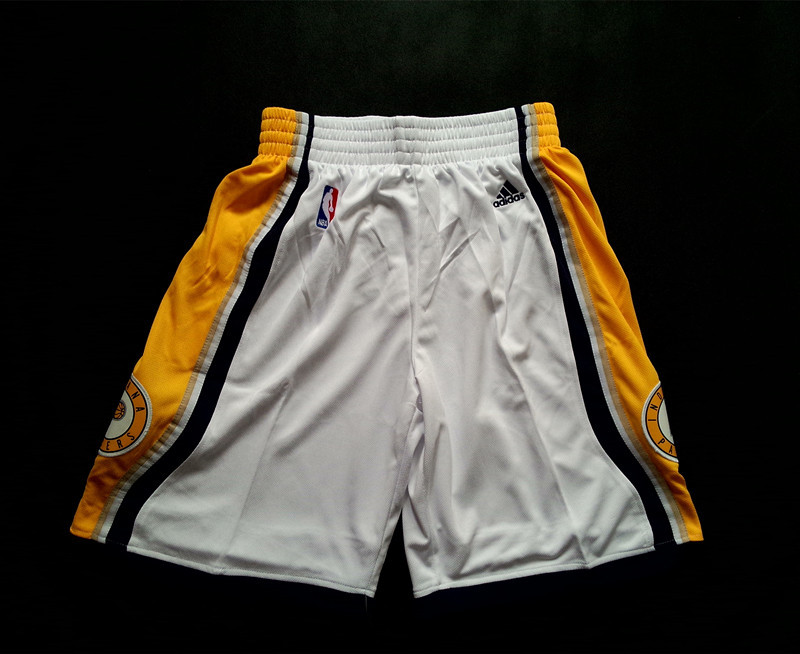 NBA Indiana Pacers White Shorts