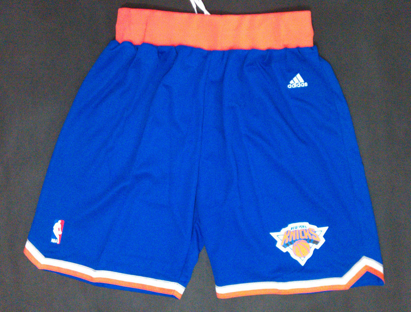 NBA New York Knicks Blue Shorts
