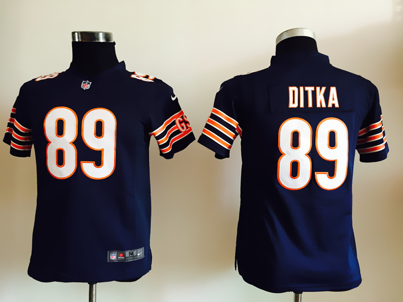 NFL Chicago Bears #89 Ditka Blue Kids Jersey