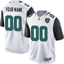 NFL Nike Jacksonville Jaguars Customized New Elite White Jersey.jpeg