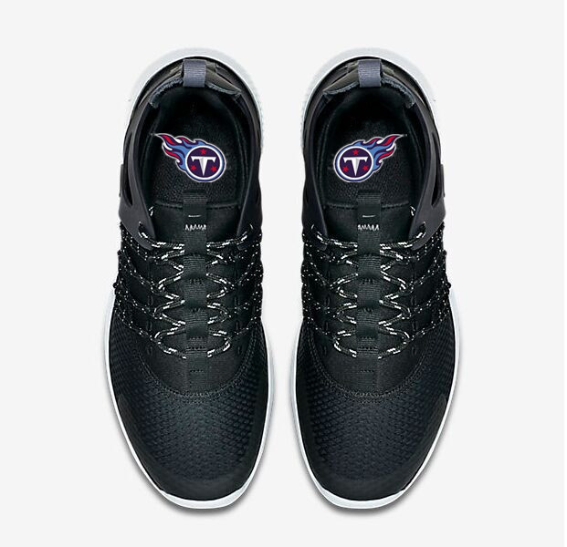 NFL Tennessee Titans Black Sneaker  Shoes