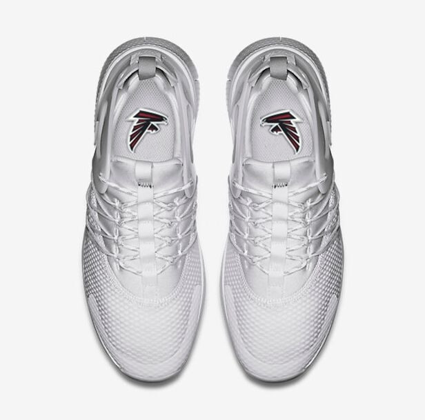 NFL Atlanta Falcons White Sneaker Shoes