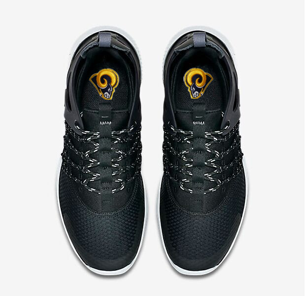 NFL St.Louis Rams Black Sneaker  Shoes